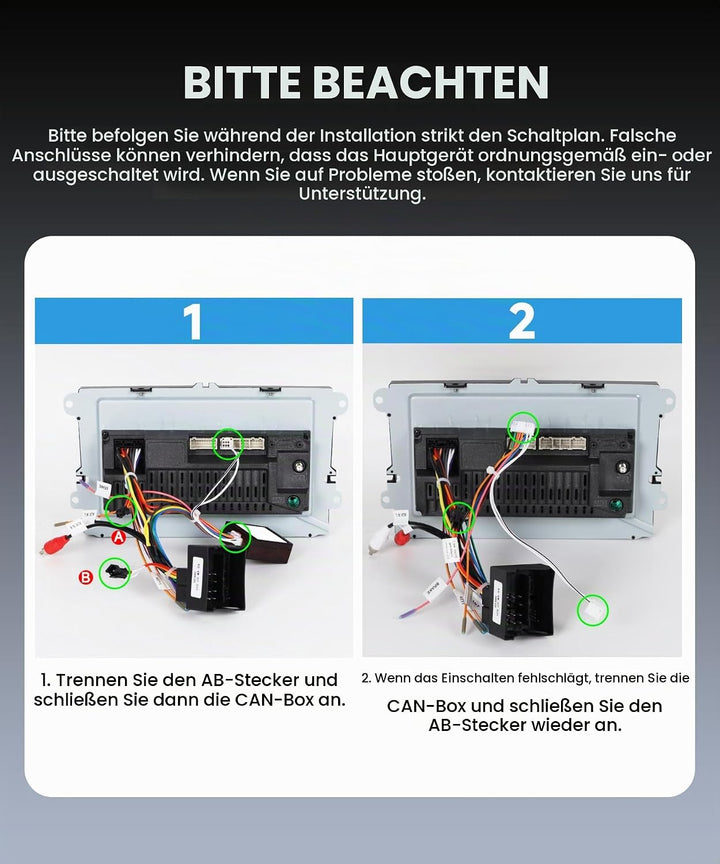 VECHTEL 4G+64G Autoradio Android 15 für VW Golf 5 6 Passat Jetta Caddy EOS T5 Tiguan Touran CC Polo,
