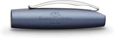 Faber-Castell 148440 - Füller Essentio, Feder M, Aluminium Blau blau Füller Feder M, blau Füller Fed