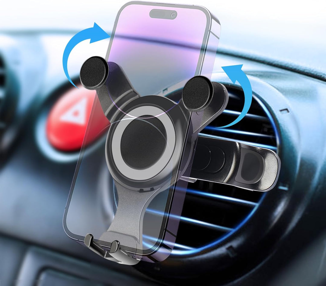 Handyhalterung Auto für Runde lüftungen Kratzschutz KFZ Handy Halterung für Mercedes-Benz A/B/C/E/S