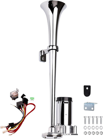 12V Hupe Lkw Hupe Luft Horn, Drucklufthorn Lufthorn Trumpet Air Horn mit Kompressor für alle 12V Fah
