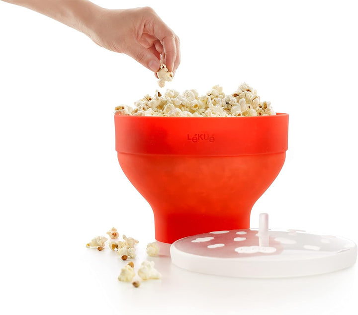 Lékué 3000215SUR Popcorn Geschenkset, Silikon Kit Cadeau, Kit Cadeau