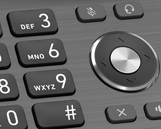 Snom D865 IP Telefon, SIP Tischtelefon, 5" IPS-Farbdisplay 1280 x 720 Pixel, 12 SIP-Identitäten, 10