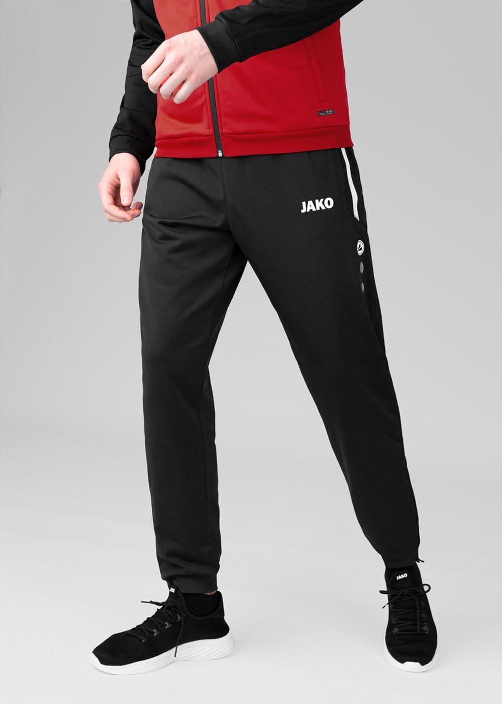 JAKO Herren Polyesterhose Allround S Schwarz, S Schwarz