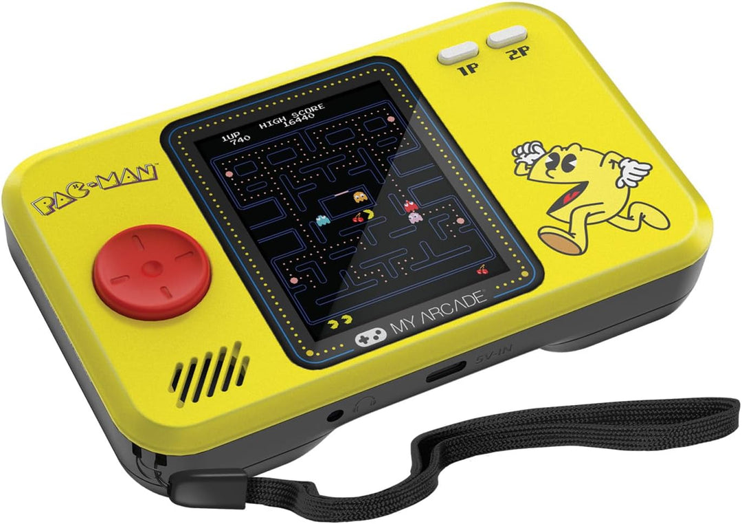 Pocket Player PRO Pac-Man Retrogaming-Spiel 7 cm hochauflösender Bildschirm