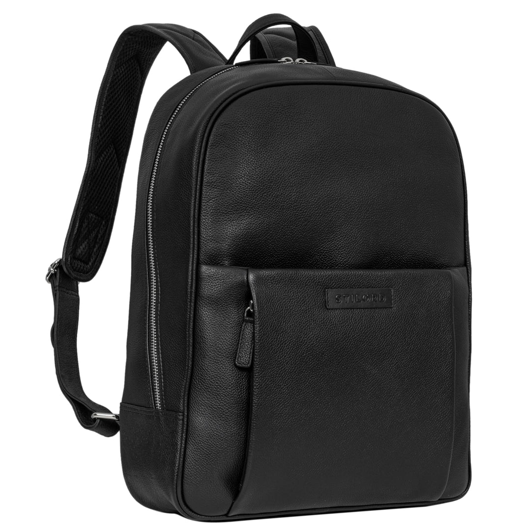 STILORD 'Etienne' Laptop Rucksack Leder 15 Zoll Business Rucksack Damen Leder Herren Notebook Rucksa