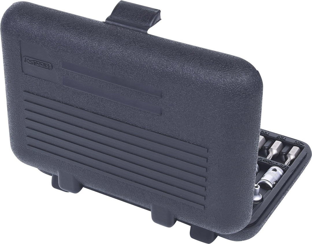 KS Tools 911.4301-2 TX-Steckschlüssel- und Bit-Satz, 30-tlg. Bits mit Bohrung