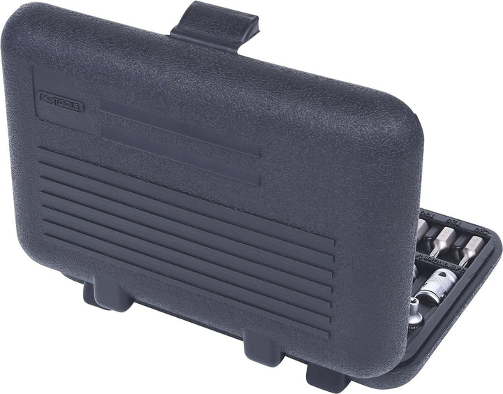 KS Tools 911.4301-2 TX-Steckschlüssel- und Bit-Satz, 30-tlg. Bits mit Bohrung