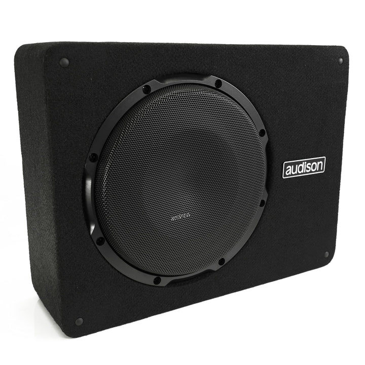 Audison APBX 8 AS2 – 200-mm Aktiv-Subwoofer in geschlossener Box, 500W Peak, integrierter Class-D-Ve