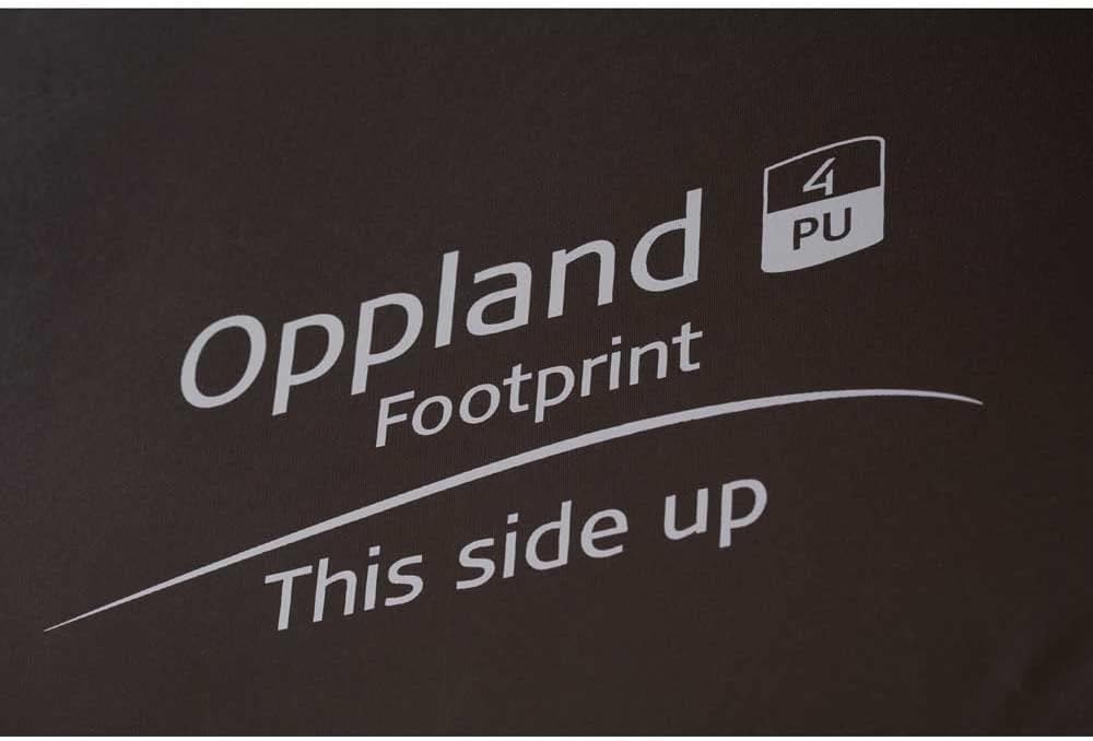 Nordisk Oppland 4 Zeltunterlage, Black