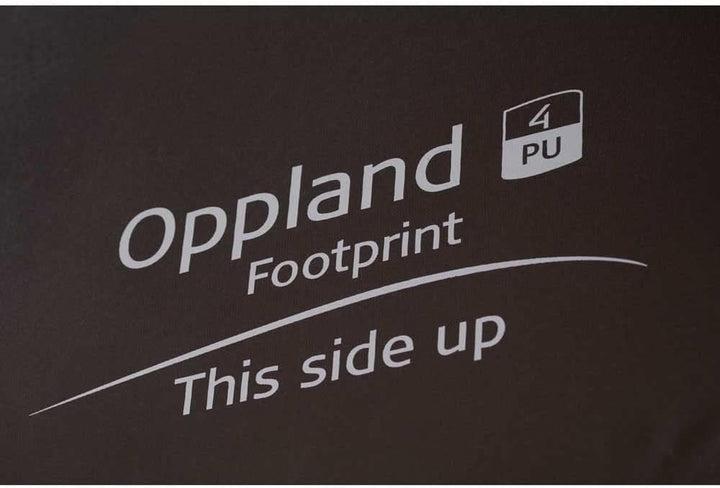 Nordisk Oppland 4 Zeltunterlage, Black
