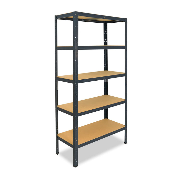 shelfplaza® 200x60x40cm Home Schwerlastregal anthrazit/Metallregal mit 5 Böden/Kellerregal Metall, G