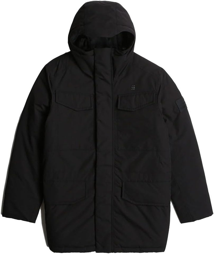 G-STAR Herren Vodan Padded Hooded Parka XS Schwarz (dk black D25381-D419-6484), XS Schwarz (dk black
