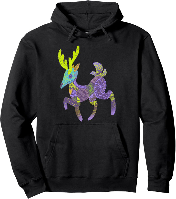 Pretty Alebrije Mexiko Hirsch Grafik Design für Frauen Pullover Hoodie
