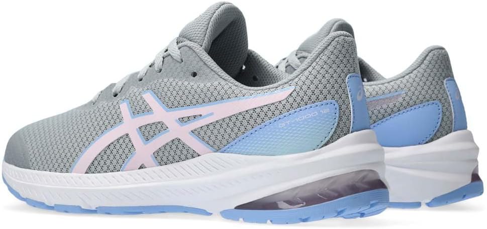 ASICS Jungen Gt-1000 12 Gs Sneaker 37 EU Piedmont Grey Cosmos, 37 EU Piedmont Grey Cosmos