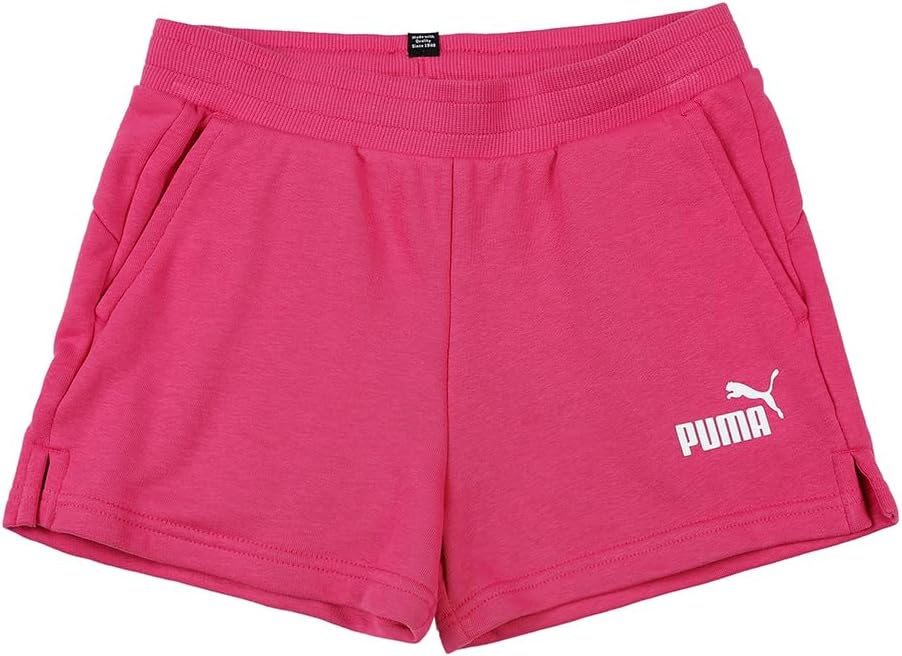 PUMA Mädchen Logo Tee &amp; Shorts Set G Trainingsanzug 104 Rose Dust-Orchid Shadow, 104 Rose Dust-Orchi