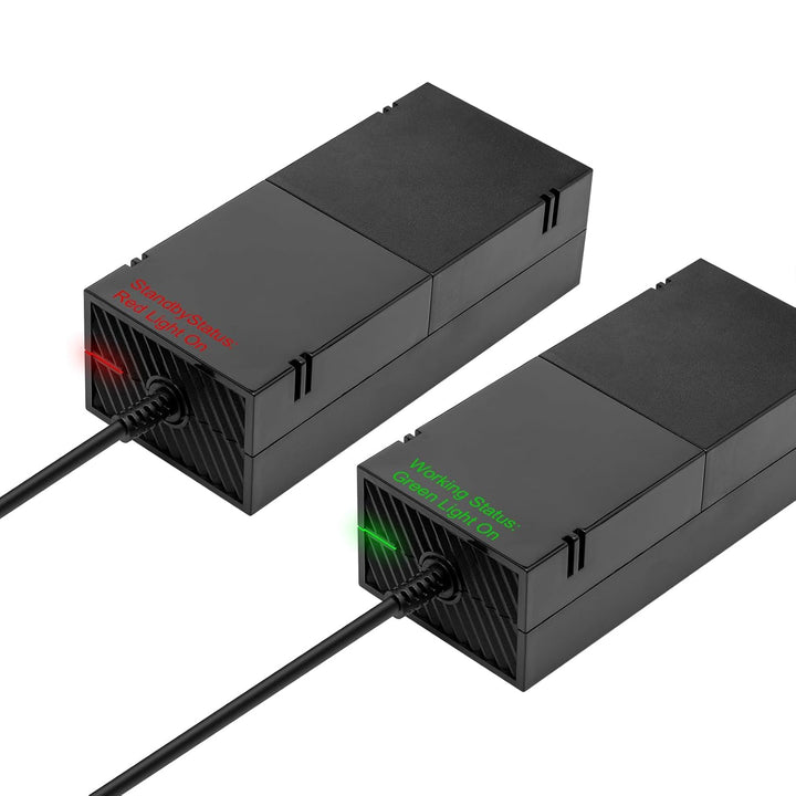 Alimentatore per Xbox One, Xbox One Power Supply Brick Cavo di Alimentazione Caricabatterie di Ricam