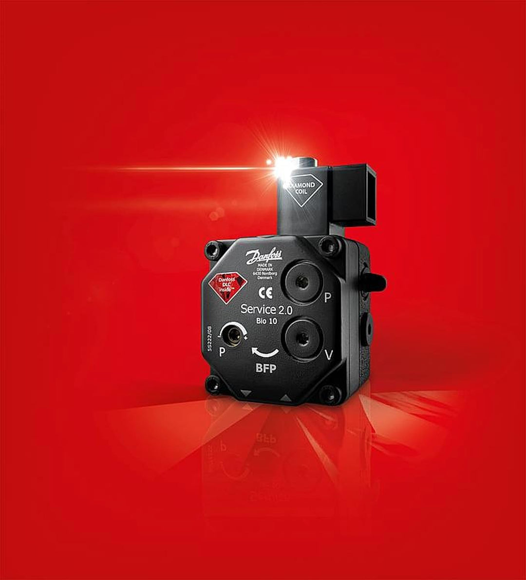 Danfoss Diamond Serie Ölbrennerpumpe Typ BFP 21L3 links, 071N7170 Servicepumpe