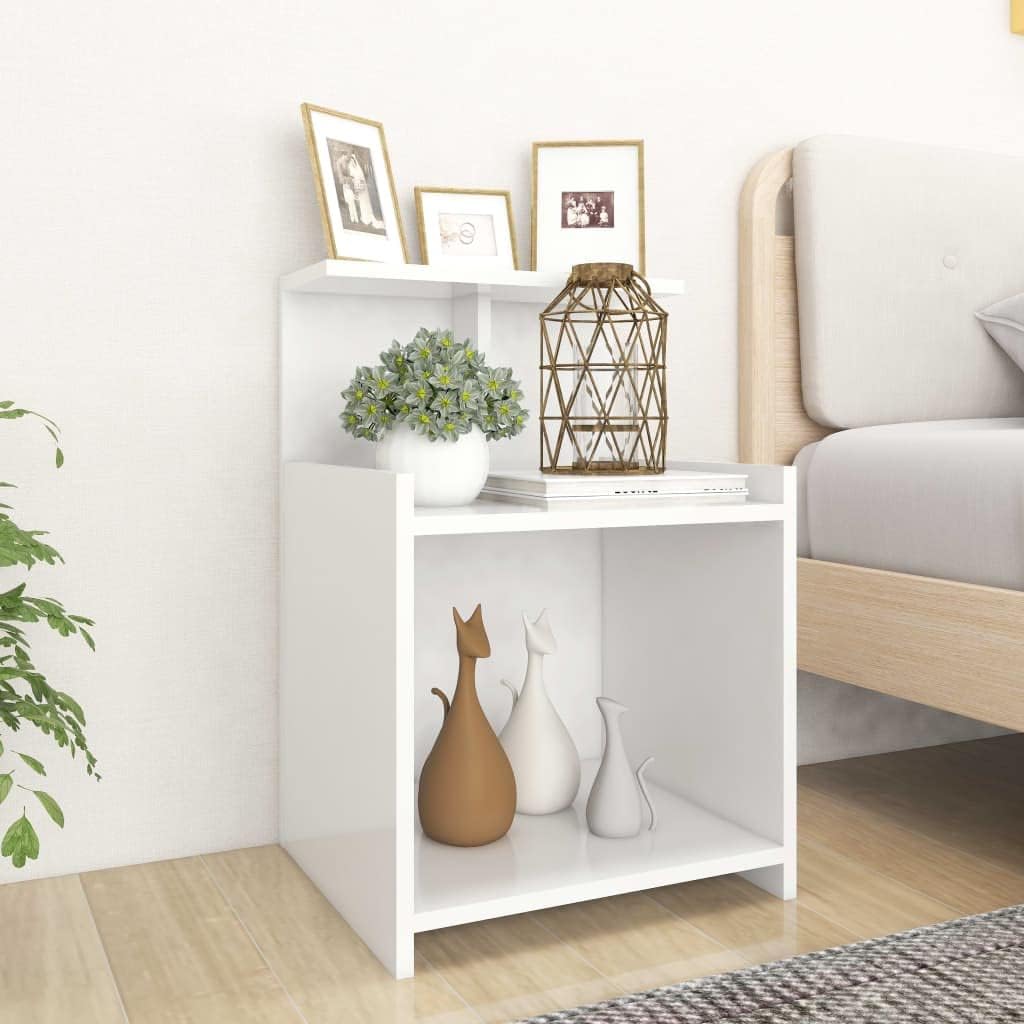 vidaXL Nachttisch Nachtschrank Nachtkommode Nachtkonsole Schlafzimmer Schrank Kommode Beistelltisch