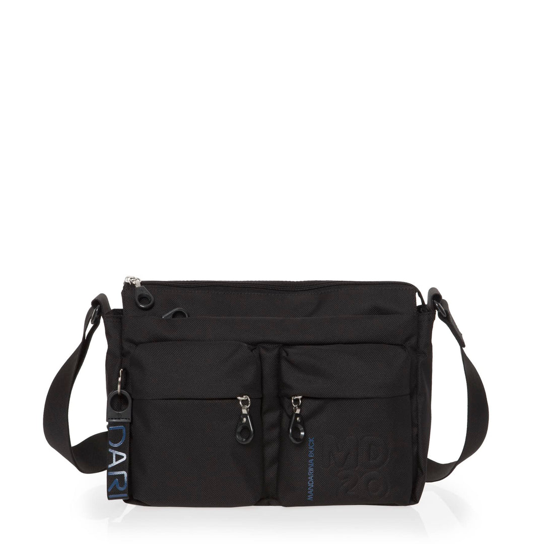 Mandarina Duck Damen Md 20 Umhängetasche Schwarz, Schwarz