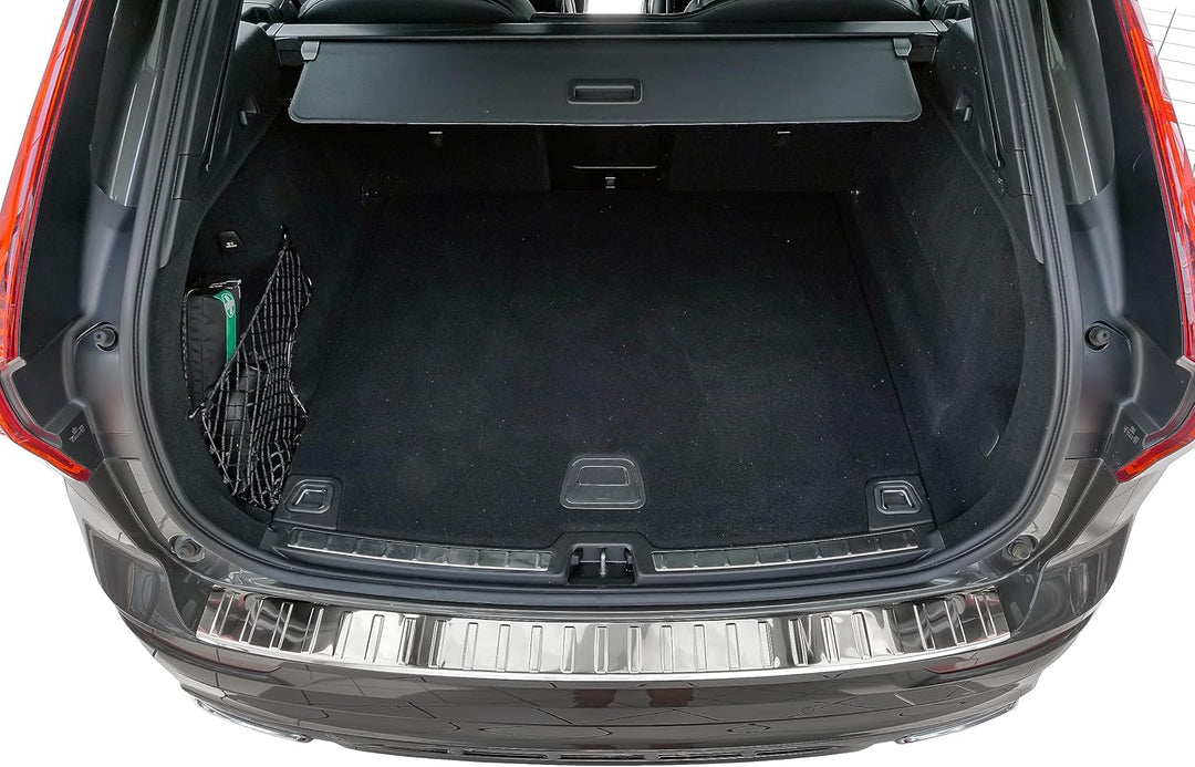 Ladekantenschutz Edelstahl CHROM kompatibel für Volvo XC60 II | BJ ab 2017> | premium Qualität von R