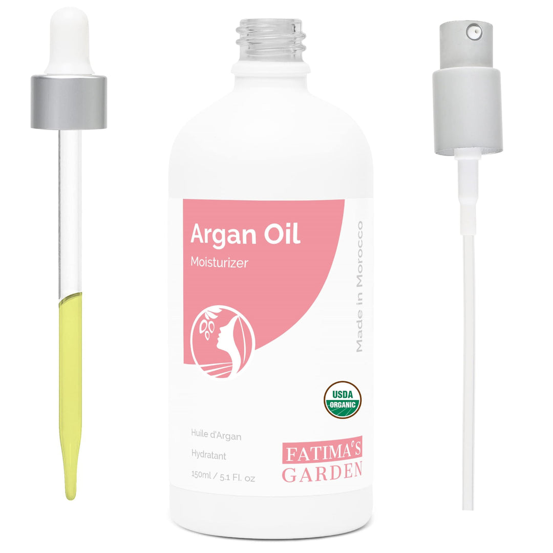 Fatima's Garden Arganöl - Bio-Feuchtigkeitscreme für Haut & Haar, 150ml reines Arganöl 150 ml (1er P