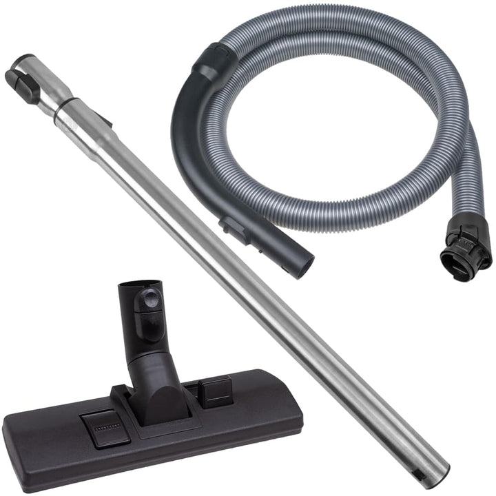 Hochwertiger Komplettschlauch mit Teleskoprohr und Kombidüse - Passend für Miele Complete C3 / S6000