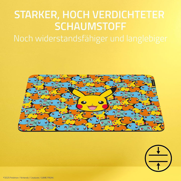 Razer Gigantus V2 Pokémon Edition - Weiche Gaming-Mausmatte für Geschwindigkeit und Kontrolle - Mikr