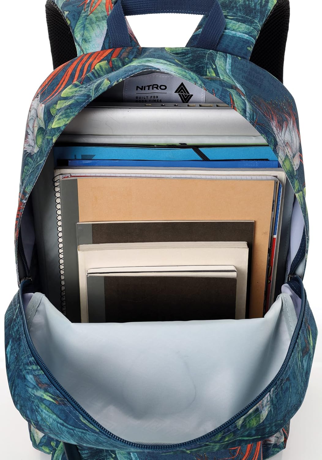 Nitro Urban Classic, Old School Daypack mit gepolstertem Laptopfach, urbaner Streetpack, Alltagsruck