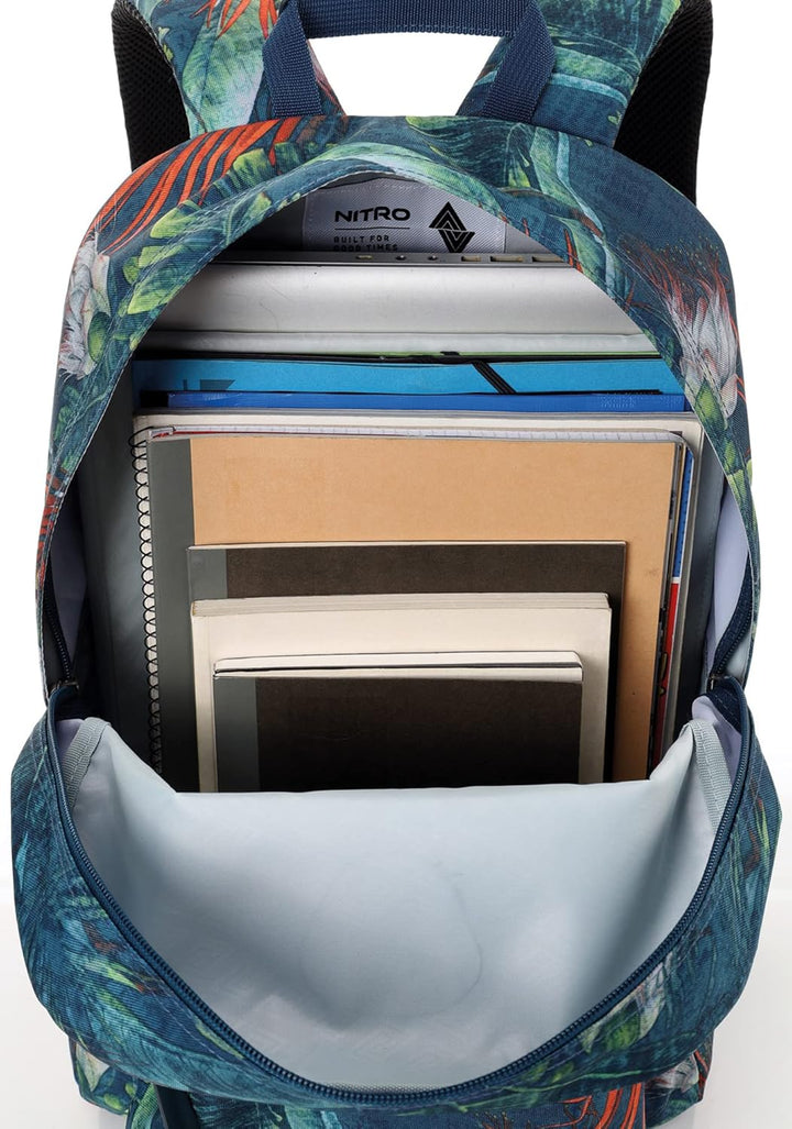 Nitro Urban Classic, Old School Daypack mit gepolstertem Laptopfach, urbaner Streetpack, Alltagsruck