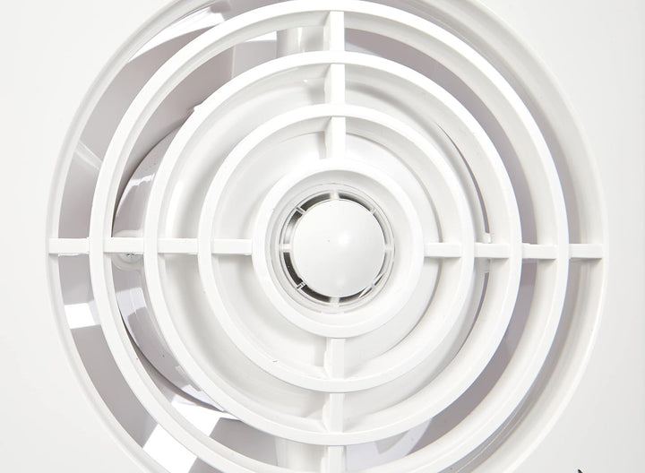 Badlüfter weiss Ø 100mm sehr leise + Leistungsstark Lüfter Ventilator Deckenlüfter Wandlüfter WZ Bad