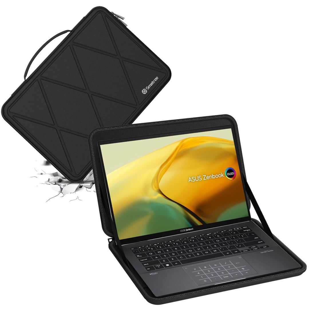 Smatree Hard Eva Schutzhülle Tasche Kompatibel für 14 Zoll ASUS Zenbook 14 (UX3402) Notebook Tasche