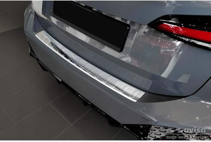 Avisa Edelstahl Heckstossstangenschutz kompatibel mit BMW 2er Active Tourer U06 M-Paket 2021- 'Ribs'