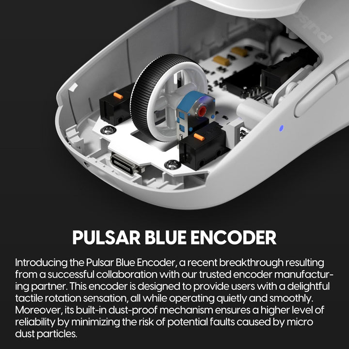 Pulsar Gaming Gears X2H Kabellose Gaming-Maus, ultraleicht, 54 g, symmetrisch, optischer Schalter, 2