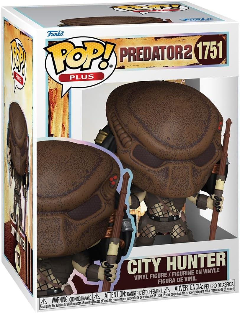 Funko Pop! Plus: Predator - City Hunter - Predator Classic - Vinyl-Sammelfigur - Geschenkidee - Offi