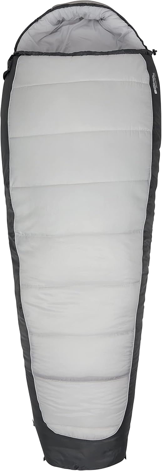 Mountain Warehouse Microlite 1400 Schlafsack DGR Reissverschluss links - reg. Länge (200cm), DGR Rei
