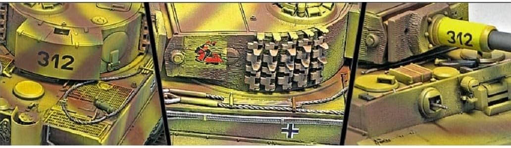 Academy AC13314 Tank,Tiger Modell, Mehrfarbig