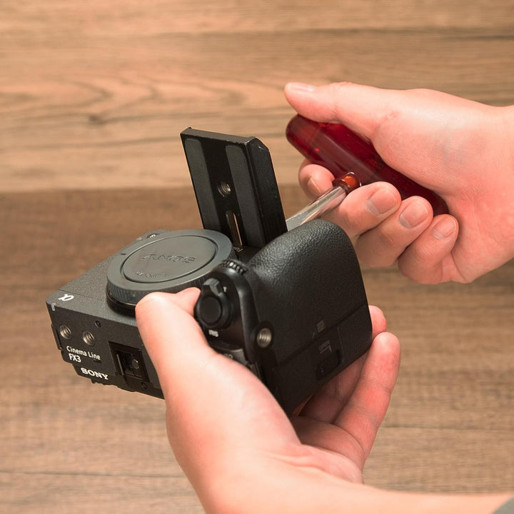 Filmsticks T-Griff 10 mm Schlitzschraubendreher – Karbonstahl Flachkopfschraubendreher mit ABS-Kunst