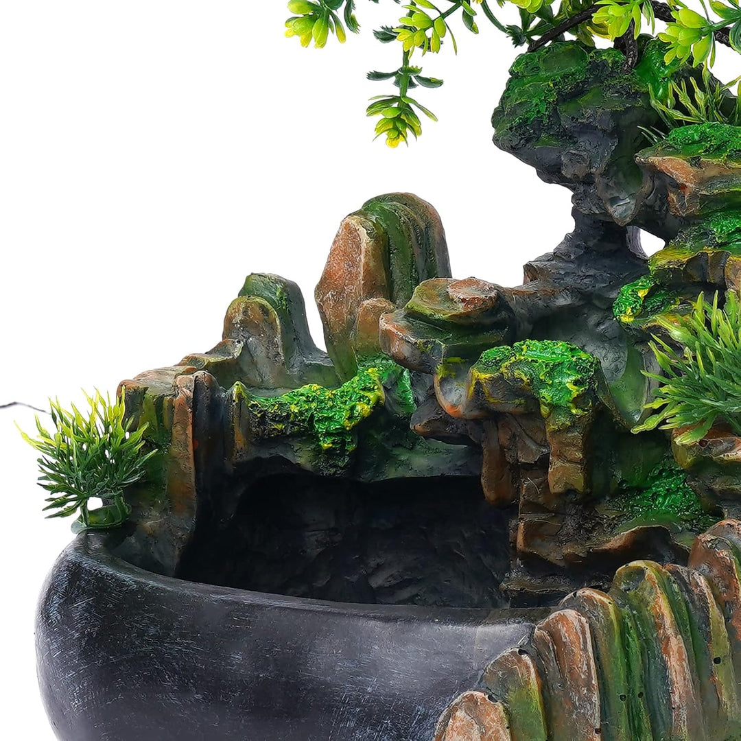Ornament Wasserfall Wasserfall Büro Home Office Display Kreative Harz Hängende Geschenk Öffnen Dekor