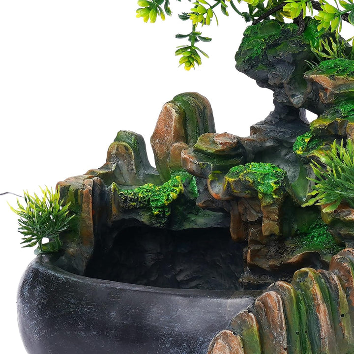 Ornament Wasserfall Wasserfall Büro Home Office Display Kreative Harz Hängende Geschenk Öffnen Dekor