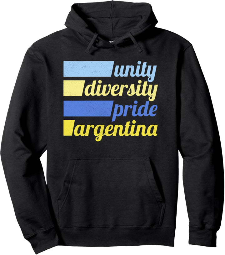 Trendy Argentina Unity Pullover Hoodie
