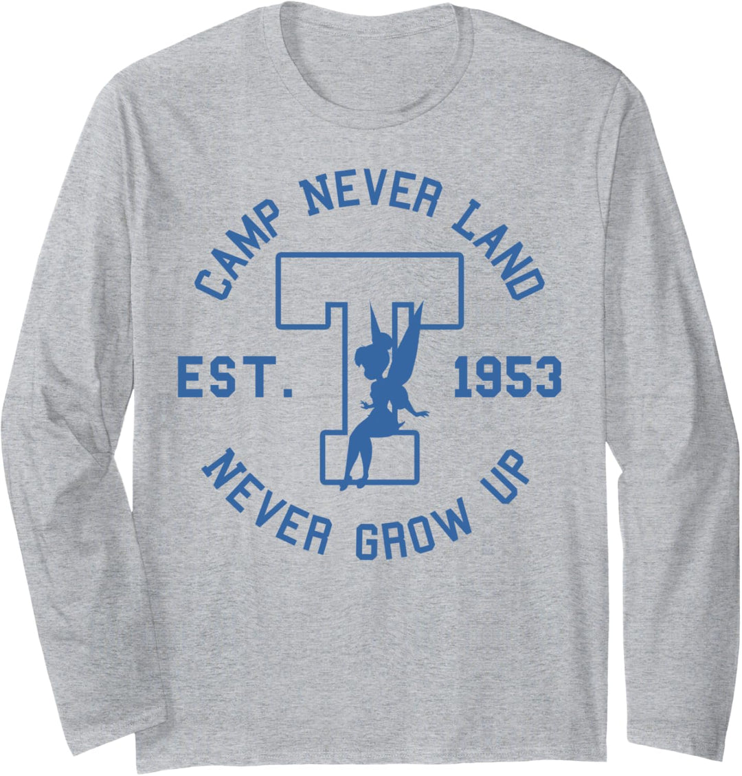 Disney Peter Pan Camp Never Land Est. 1953 C1 Langarmshirt