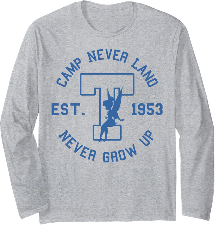 Disney Peter Pan Camp Never Land Est. 1953 C1 Langarmshirt