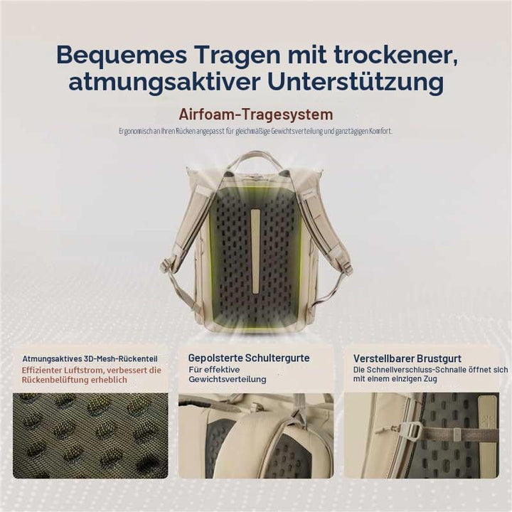 PGYTECH OneGo Roamer Kamerarucksack 25L, Wasserabweisender Casual Tote-Rucksack mit Zwei Tragearten,