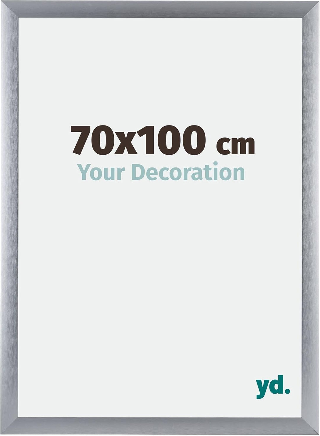 yd. Your Decoration - Bilderrahmen 70x100 cm - Bilderrahmen aus Aluminium mit Acrylglas - Antireflex