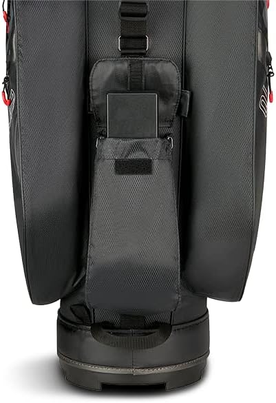 Big Max Aqua Silencio 4 Cartbag - Wasserabweisende Golftasche Schwarz, Schwarz