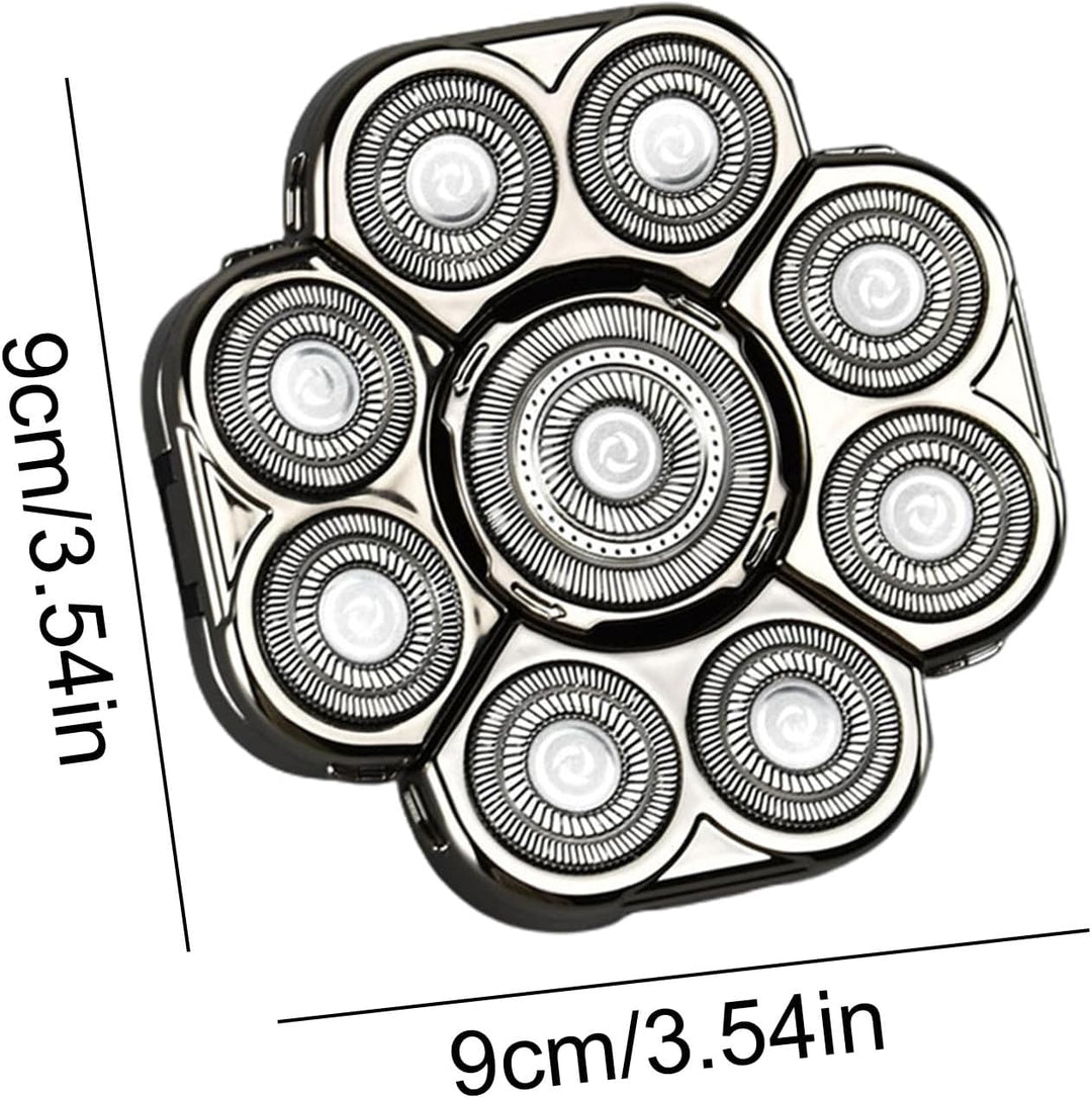 Ersatz-Scherköpfe – 9 x 9 cm Ersatz, langlebige Leistung, Doppelring, universeller Ersatz für elektr