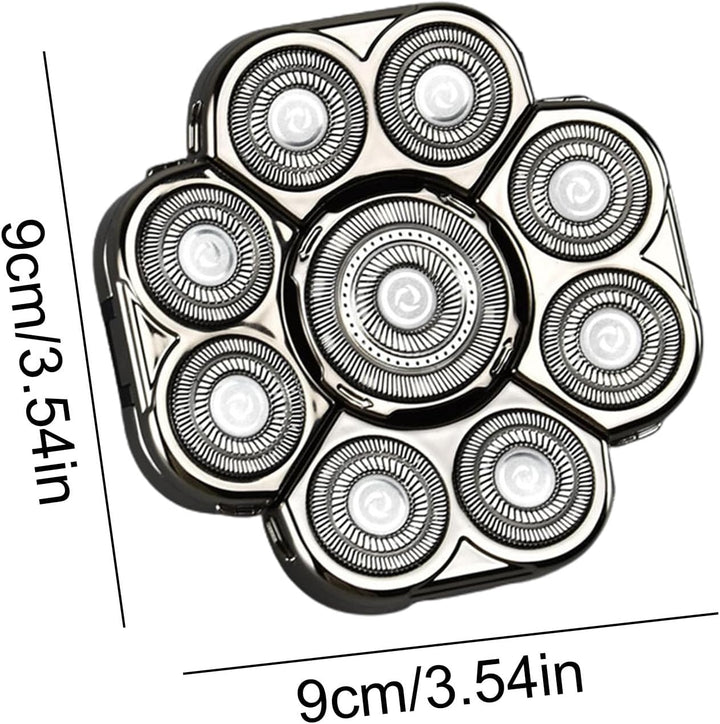 Ersatz-Scherköpfe – 9 x 9 cm Ersatz, langlebige Leistung, Doppelring, universeller Ersatz für elektr