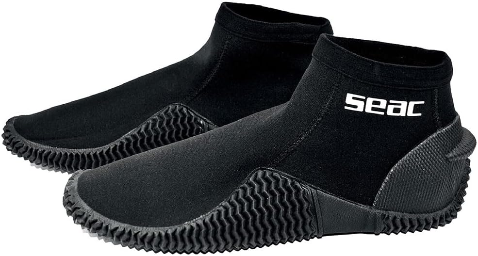 Seac Tropic, 2,5-mm-Neopren-Füsslinge mit starrer Sohle und Fersenschutz XX-Large, XX-Large
