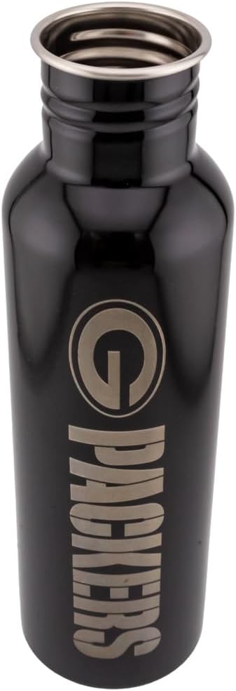 Green Bay Packers NFL Trinkflasche Thermobecher Wasserflasche aus Edelstahl Lasergravur 750 ml