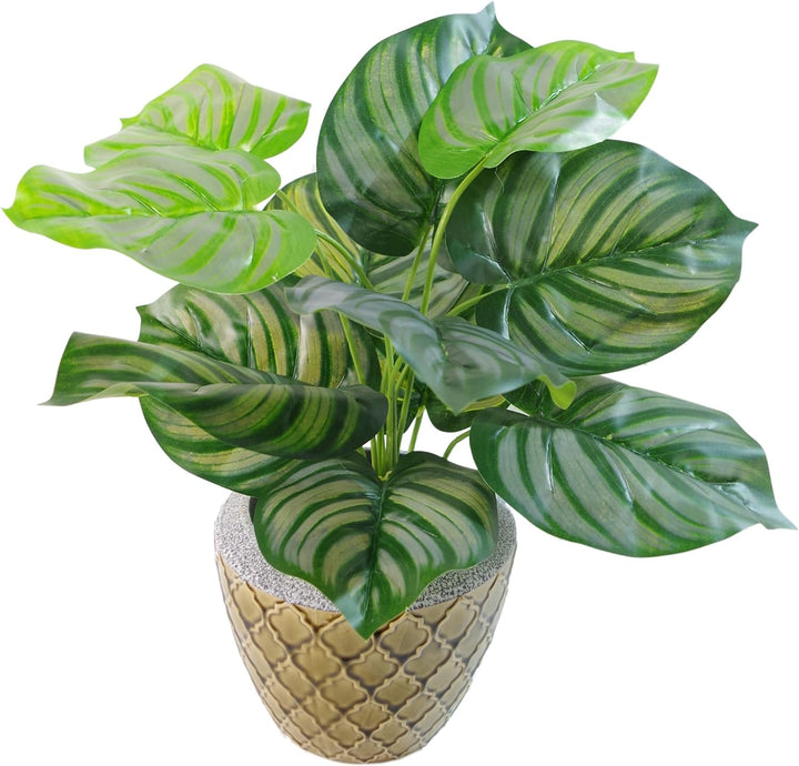 Leaf Kunstpflanze, 60 cm, gestreift, Grün 60cm Stripe Plant, 60cm Stripe Plant